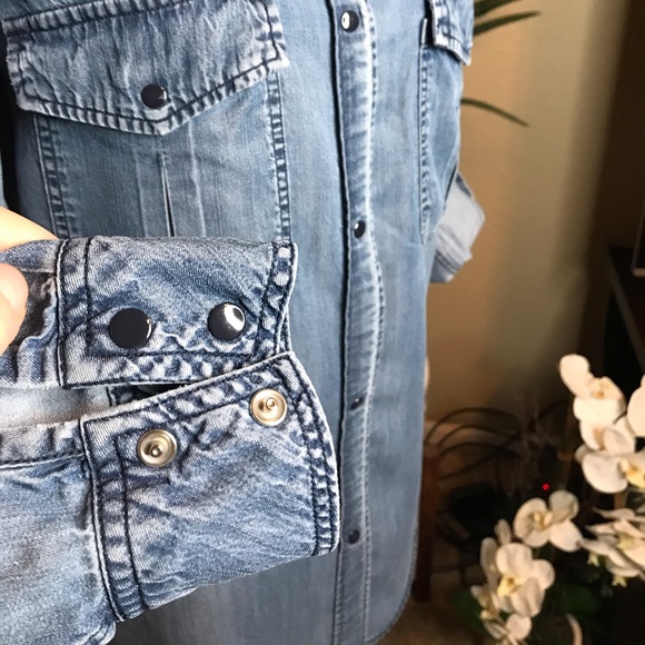 Rails Button Down Chambray Women’s Shirt - XS/S - Picture 7 of 16